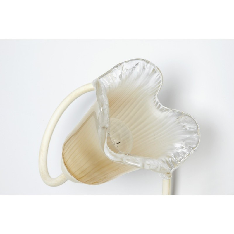 Applique Classica 2 Luci Stile Ferro Battuto Avorio-Oro