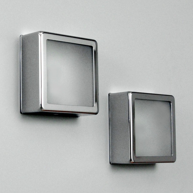 Blok - Applique Quadrata Cromo