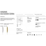 Foscarini Havana Outdoor Terra Con Base