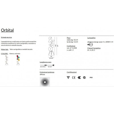 Foscarini Orbital Terra