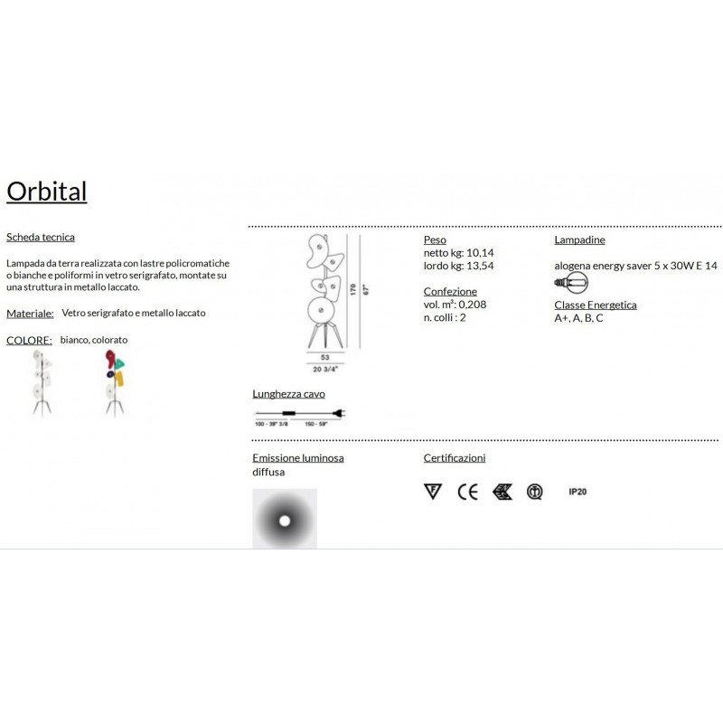 Foscarini Orbital Terra