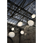 Foscarini Outdoor Gregg Media Sospensione  Bianco