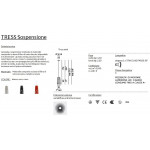 Foscarini Tress Mini Sospensione