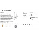 Foscarini Uto Sospensione esterno interno