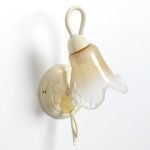 APPLIQUE CLASSICA STILE FERRO BATTUTO AVORIO-ORO