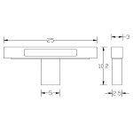 COMPACT LED APPLIQUE BIEMISSIONE - SCHEDA