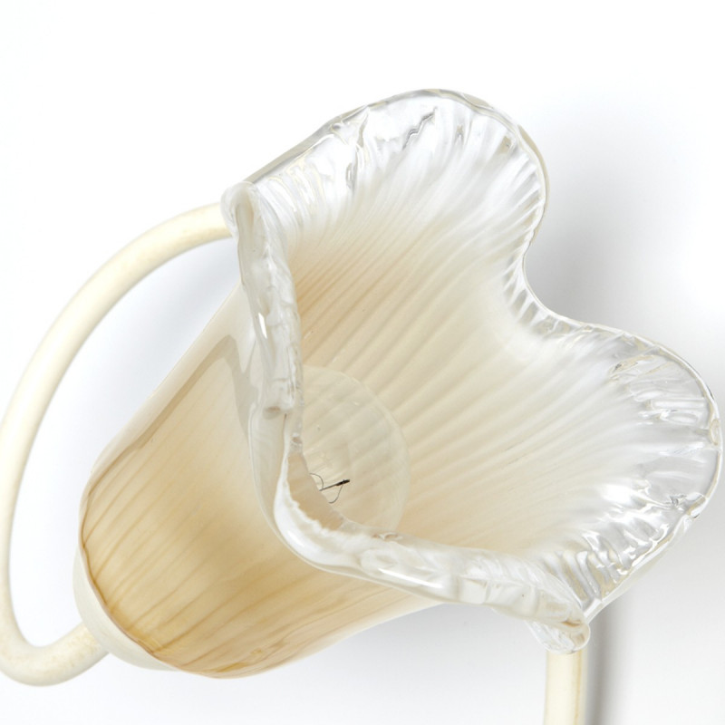 Plafoniera classica 5 luci stile ferro battuto Avorio-Oro lampadario MADE in ITALY