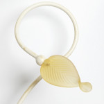 Plafoniera classica 5 luci stile ferro battuto Avorio-Oro lampadario MADE in ITALY