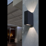 CRATA APPLIQUE LED BIEMISSIONE PER ESTERNO CRATA APPLIQUE LED BIEMISSIONE PER ESTERNO