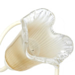 Plafoniera classica 2 luci stile ferro battuto Avorio-Oro lampadario  MADE in ITALY