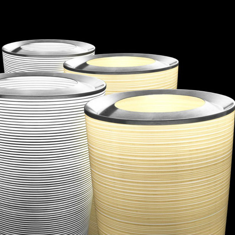 FOSCARINI MITE TERRA GIALLO E NERO SOPRA