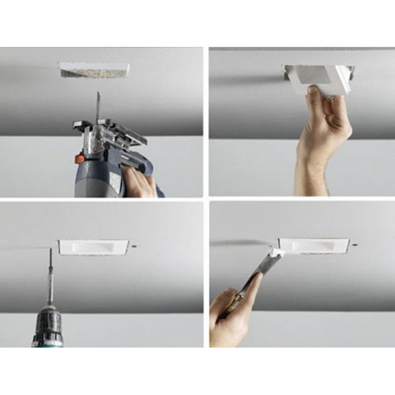 INSTALLAZIONE FARETTO IN GESSO INCASSO