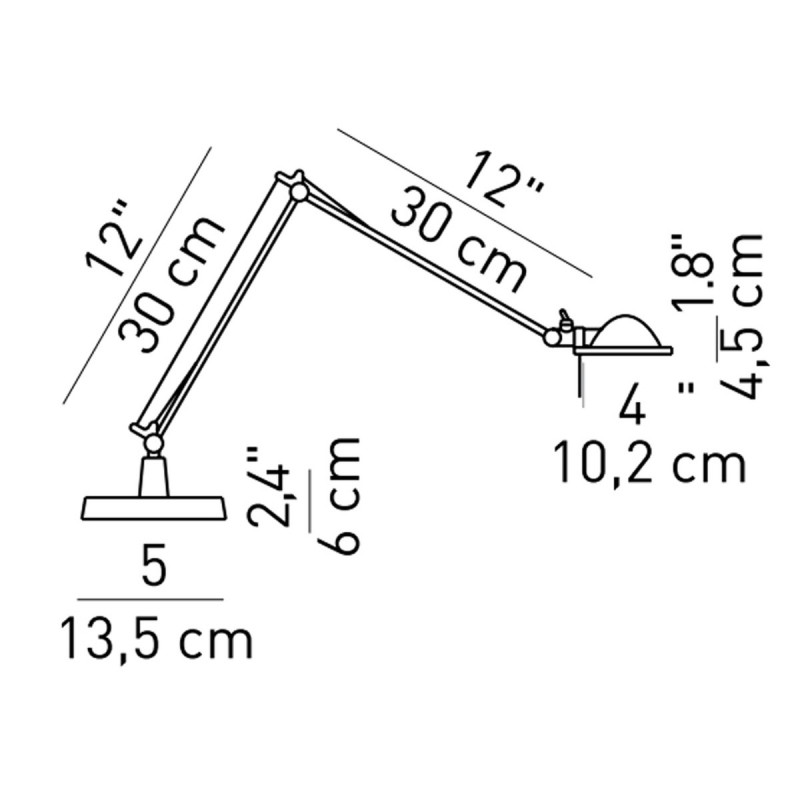 Luceplan Berenice Tavolo Piccola Con Base