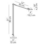 Luceplan Berenice Lampada Terra