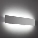RETTANGOLO 50 - APPLIQUE LED RETTANGOLARE 50 CM GESSO TINTEGGIABILE RETTANGOLO 50 - APPLIQUE LED RETTANGOLARE 50 CM GESSO TINTEGGIABILE