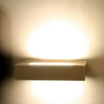 ESSENZA 22 cm Bianco - Applique 14W LED moderna biemissione MADE in ITALY classe A+