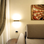 ESSENZA 22 cm Alluminio - Applique 14W LED moderna biemissione MADE in ITALY classe A+