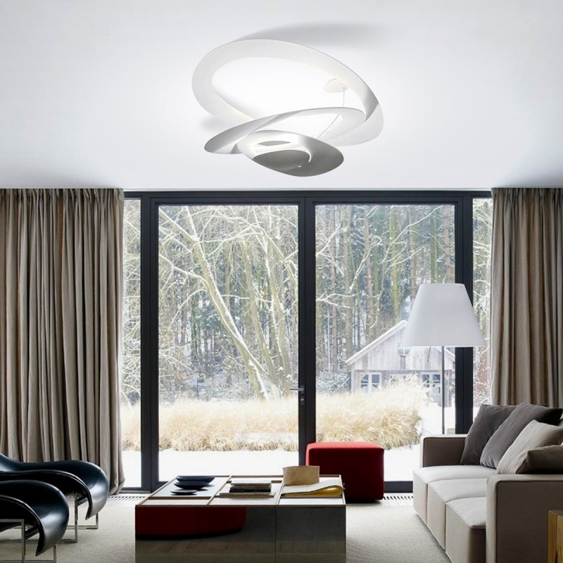ARTEMIDE PIRCE SOFFITTO D. 97 CM HALO BIANCO - AMBIENTE
