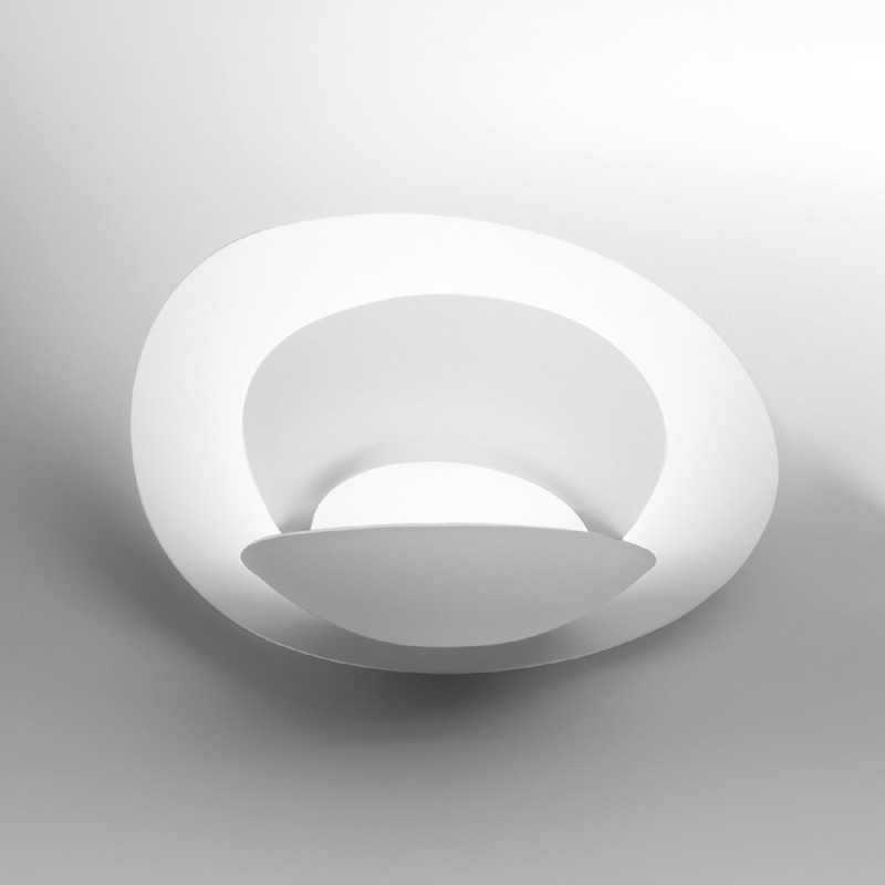 ARTEMIDE PIRCE MICRO PARETE BIANCO ACCESA