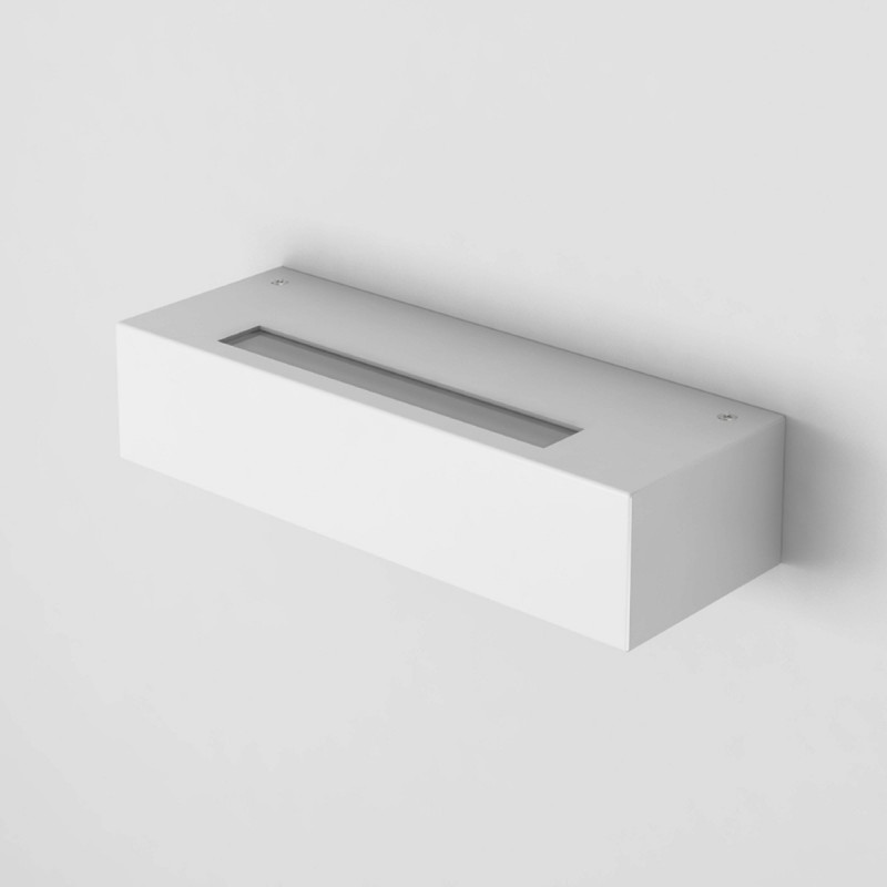 ESSENZA 22 cm Bianco - Applique 14W LED moderna biemissione MADE in ITALY classe A+