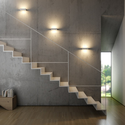 Essenza 22 Cm Alluminio - Applique 14w Led Moderna...