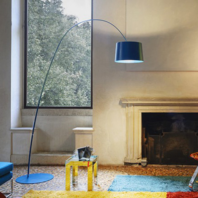 FOSCARINI TWIGGY TERRA LED INDACO AMBIENTE