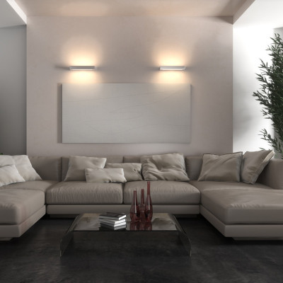 Essenza 36 Cm Bianco - Applique 28w Led Moderna...