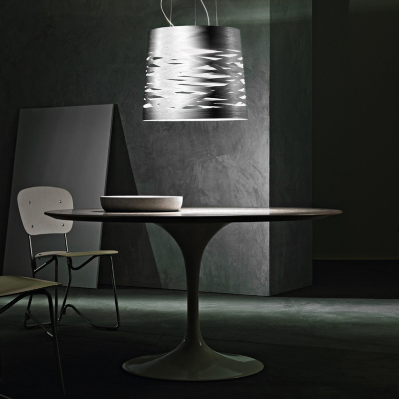 Foscarini Tress Grande Sospensione Bianco - Ambiente