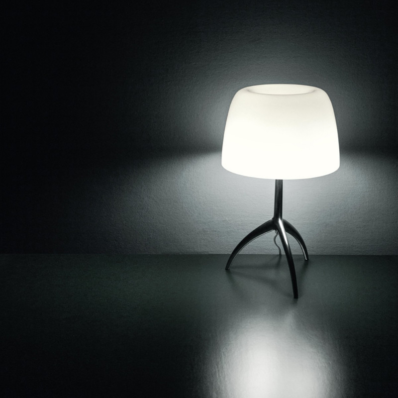 FOSCARINI LUMIERE TAVOLO PICCOLA - BIANCO ACCESA
