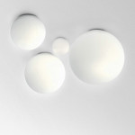 ARTEMIDE DIOSCURI 14-25-32-42 CM APPLICAZIONE SOFFITTO