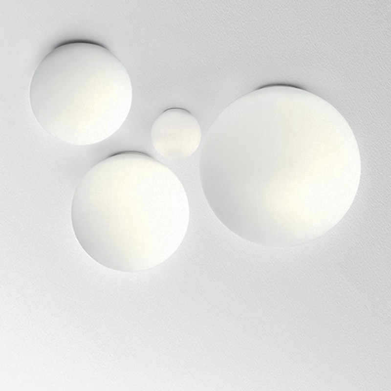 ARTEMIDE DIOSCURI 14-25-32-42 CM APPLICAZIONE SOFFITTO