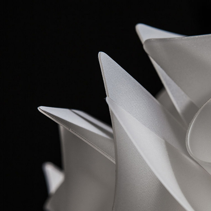 SLAMP VELI Lampada Sospensione Large 60 cm Bianco Opal Particolare 2