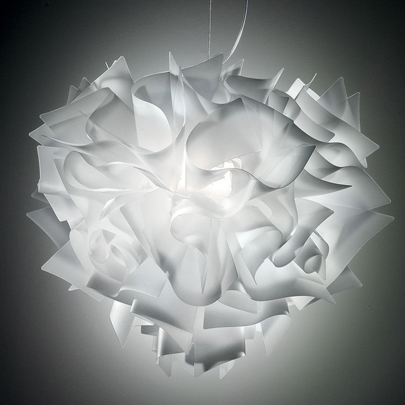 SLAMP VELI SOSPENSIONE Bianco Opal Accesa