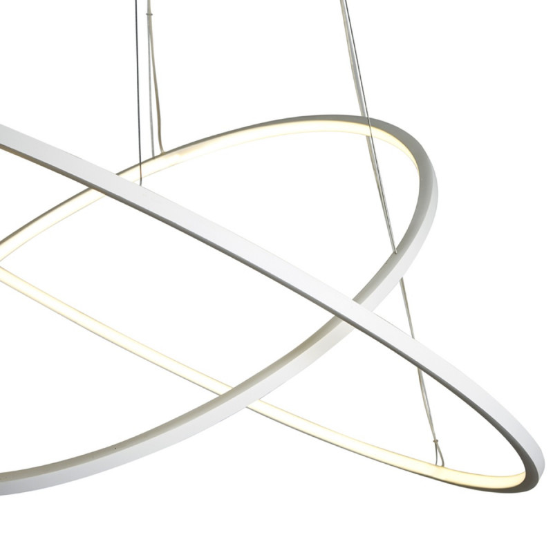 Biluce Opposit Lampada Sospensione Led Con Anelli