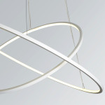 Biluce Opposit Lampada Sospensione Led Con Anelli Biluce Opposit Lampada Sospensione Led Con Anelli