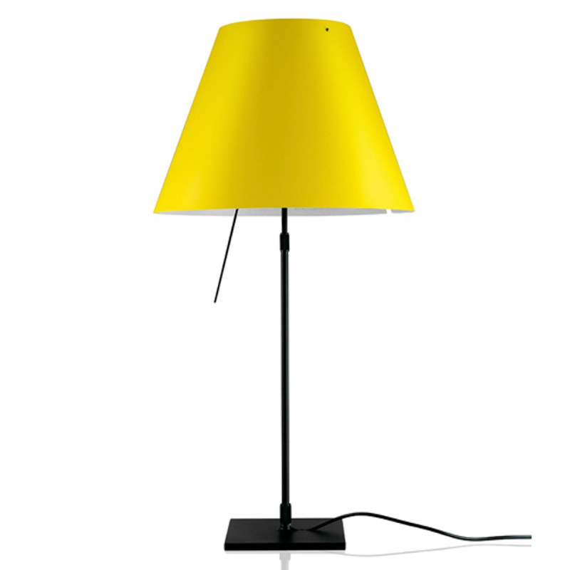 LUCEPLAN COSTANZA LAMPADA TAVOLO GIALLO VIVO