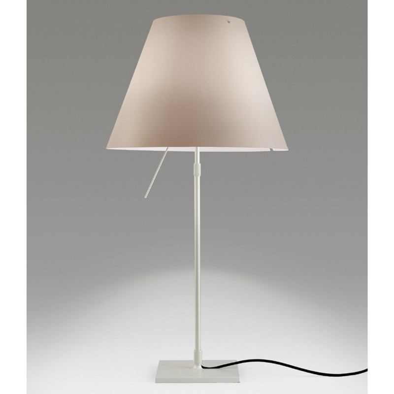 COSTANZA TAVOLO PARALUME NOCCIOLA ACCESA