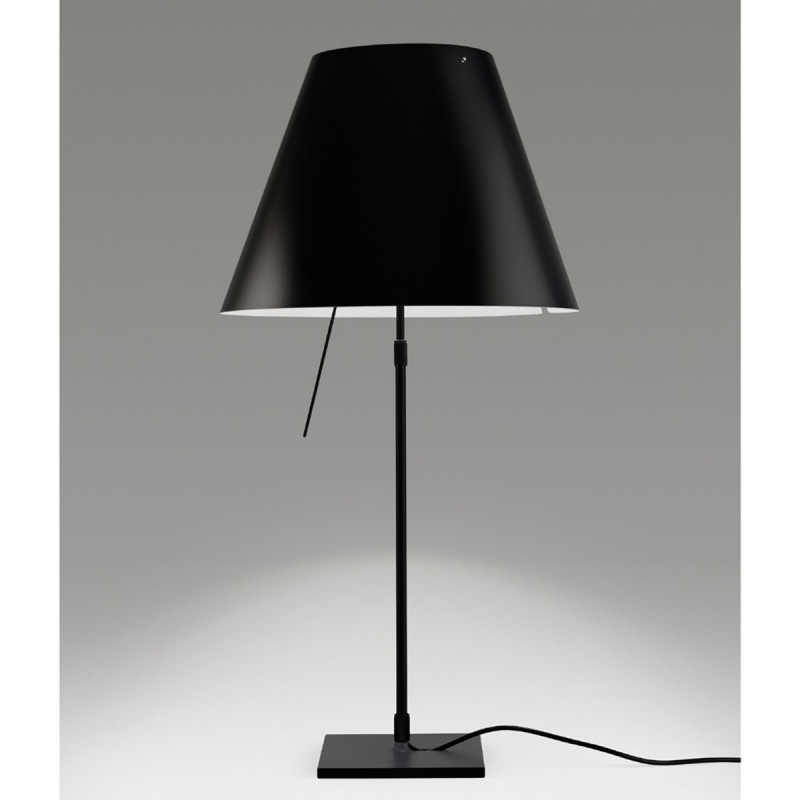 COSTANZA TAVOLO NERO LIQUIRIZIA ACCESA