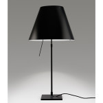 COSTANZA TAVOLO NERO LIQUIRIZIA ACCESA