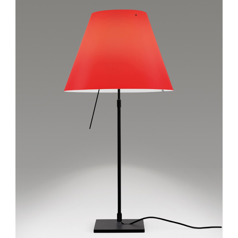 COSTANZA TAVOLO ROSSO PRIMARIO ACCESA