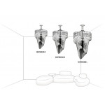 Slamp Aria Transparent S Lampada a Sospensione 50 cm LED 35W