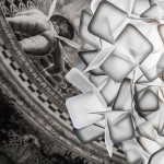 Slamp Clizia Plafoniera Mini 32 cm