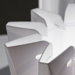 Slamp Bach XXL Lampada da Terra in con Base in Acciaio Inox e Dimmer