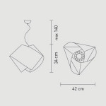 Slamp Gemmy Lampada a Sospensione 42 cm