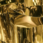 Slamp Veli Mini Plafoniera 32 cm Oro Argento e Rame