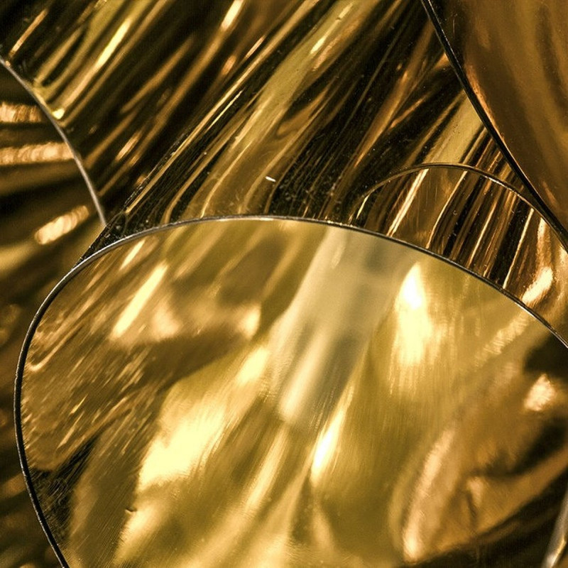 Slamp Veli Mini Plafoniera 32 cm Oro Argento e Rame