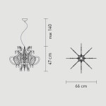 Slamp Lillibet - Misure