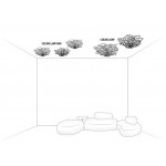 Slamp Aurora Plafoniera 77 cm