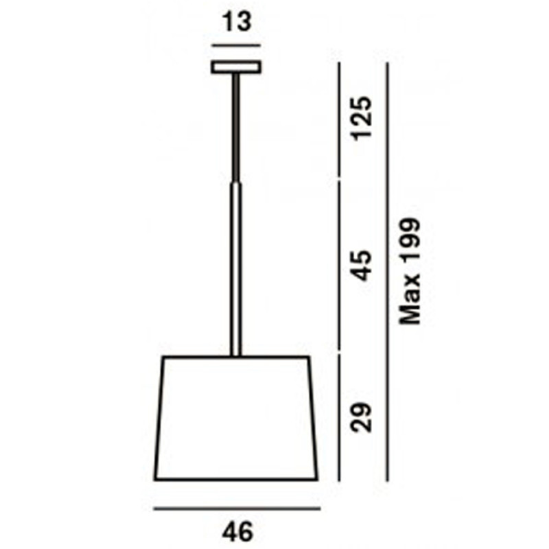 Foscarini Twiggy Grande Sospensione - Misure