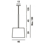 Foscarini Twiggy Grande Sospensione - Misure